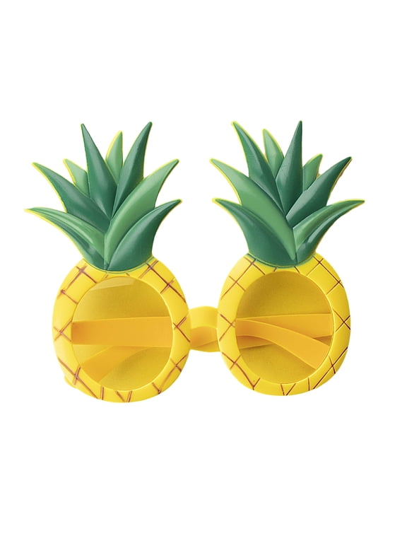 Festival Tropicals Pineapple Sunglass,Fruit Shape Eyeglasses Novelty Sunglass Summers Beaches Party Accessories Unisex
