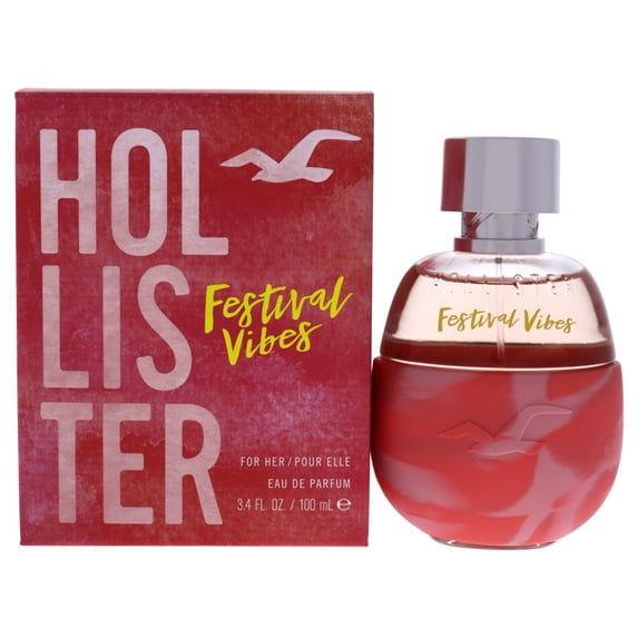 Festival Vibes by Hollister for Women - 3.4 oz EDP Spray