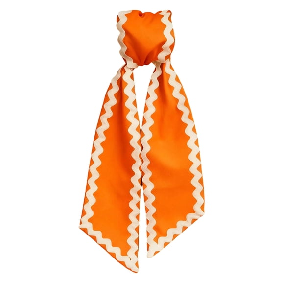 Festival Wave-Edges Peach-Skines DIY Decorative Ribbon Long Strip Sash For Gift Wrapping Floral Arrangements And Party Decoration