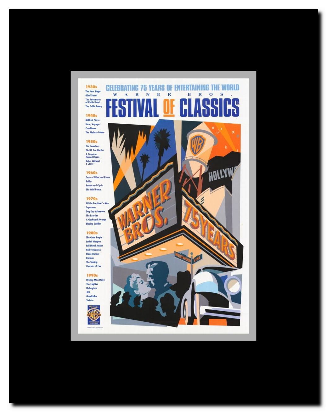 Festival of Classics Framed Movie Poster