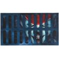 thumbnail image 1 of Festive 3D Illusion Funny Prank Pattern Kitchen Mat Halloween Door Mats Indoor Ghost Plaid Floor Mat Kitchen Rug Buffer Anti-Slip Scraping Sand Absorb Sewer Clown Kitchen Mat Witch Doormat 30" X 17", 1 of 6