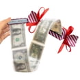 thumbnail image 1 of Festive ATM Surprise Bank Ziplock Bag Set with Elegant Bow Pull Out Clip Holiday Withdrawal Kit for Christmas Birthday Celebrations, 1 of 8