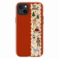 thumbnail image 1 of Festive Animal Collage Phone Case, Cute Holiday Themed iPhone Cover for iPhone 16 15 14 13 12 11 Pro Plus Mini, 1 of 6