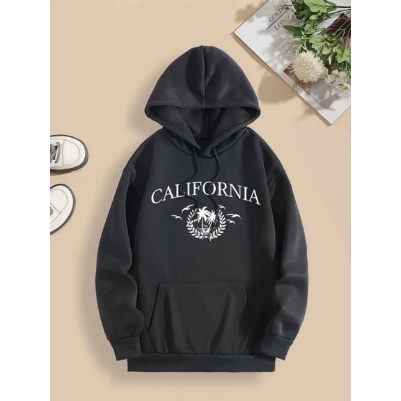 Festive Bat Ghost Print 1 Side Hoodie S-5Xl Girls Fall Winter