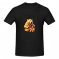 thumbnail image 1 of Signetis Unisex Festive Bear - Holiday Fun Graphic Tee, Black, Short Sleeve, 1 of 9