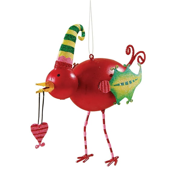 Festive Bird Christmas Tree Ornament