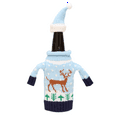thumbnail image 1 of Festive Bottle Knitted Sweater Covers Set for Holiday Celebrations, 1 of 7