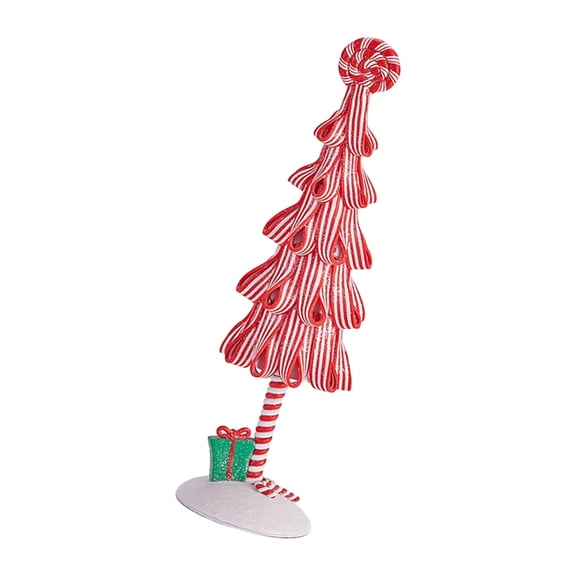 Festive Candy Tree Decoration, Vibrant Colors & Easy Assembly for Year-Round Home Office Use