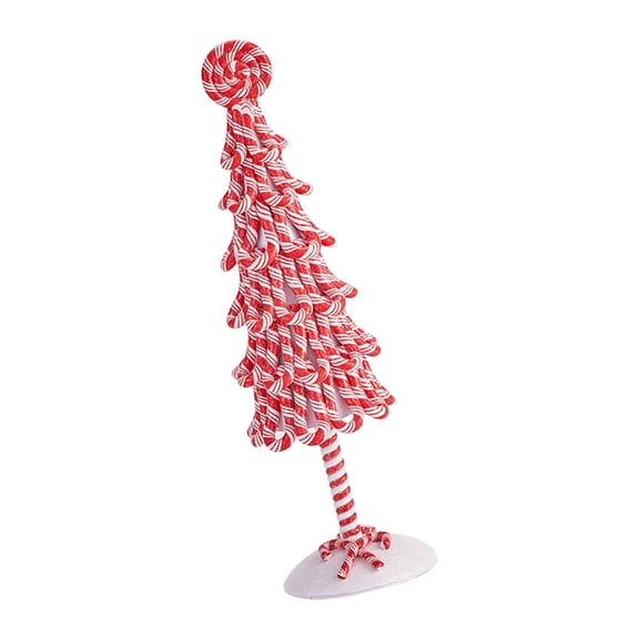 Festive Candy Tree Decoration, Vibrant Colors & Easy Assembly for Year-Round Home Office Use