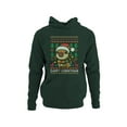 thumbnail image 1 of Festive Capybara Christmas Sweater Men's Hoodie, 1 of 3