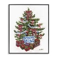 thumbnail image 1 of Stupell Industries Festive Celebration Tree Black Framed Giclee Art, design by Sara Baker, 20 x 16, 1 of 8