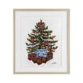 thumbnail image 1 of Stupell Industries Festive Celebration Tree Birch Framed Print Under Glass, design by Sara Baker, 16 x 13, 1 of 10