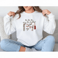 thumbnail image 1 of Festive Champagne Theme Sweatshirt Coquette Holiday Cheerful Celebration Art, up to size 5XL, 1 of 2