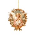 thumbnail image 1 of Festive Christmas Angel Hanging Ornaments – Xmas Tree Decorations for Holiday Season – Assorted Xmas Ornament for Home and Party,E, 1 of 5