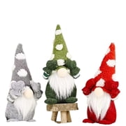 Festive Christmas Cosy Trio Gonk Family