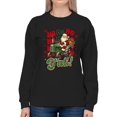 thumbnail image 1 of Festive Christmas Cows Icons Tee T-shirt Women's, 1 of 4
