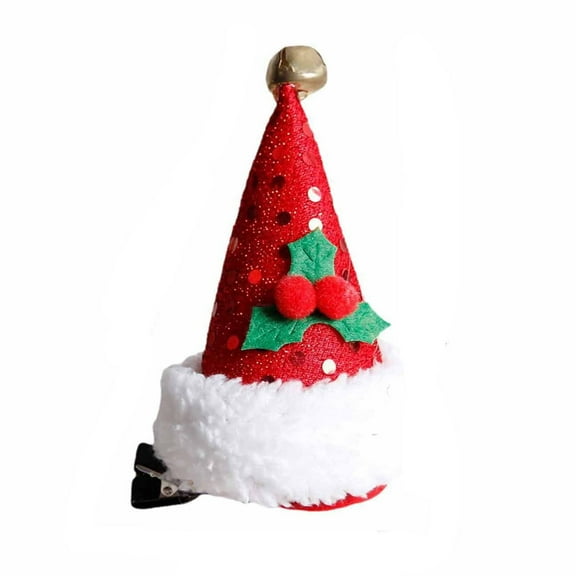 Christmas Holiday Hair Clips Festive Barrettes for Women Girls Party Headwear Accessories