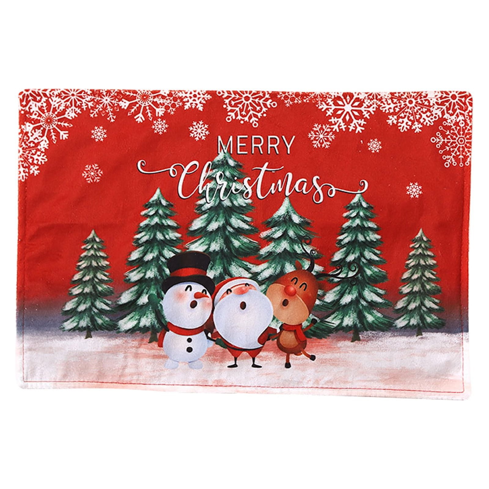 Festive Christmas Decorations! JIASEN Christmas Placemats, Winter Non