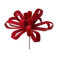 thumbnail image 1 of Festive Christmas Fabric Flower Branches for Seasonal Decoration, Lush Artificial Holiday Flowers for Wreaths, Centerpieces, and Mantel Decor, 1 of 5