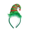 thumbnail image 1 of Festive Christmas Headband Hat With Ears Holiday Headwear For Kids Toddler Baby Santa Accessory, 1 of 6