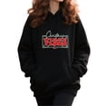 thumbnail image 1 of Festive Christmas Hoodie for Men Women, Holiday Pullover Hooded Sweatshirt, Cozy Cotton Poly Blend, Festive Winter Outfit, 1 of 5