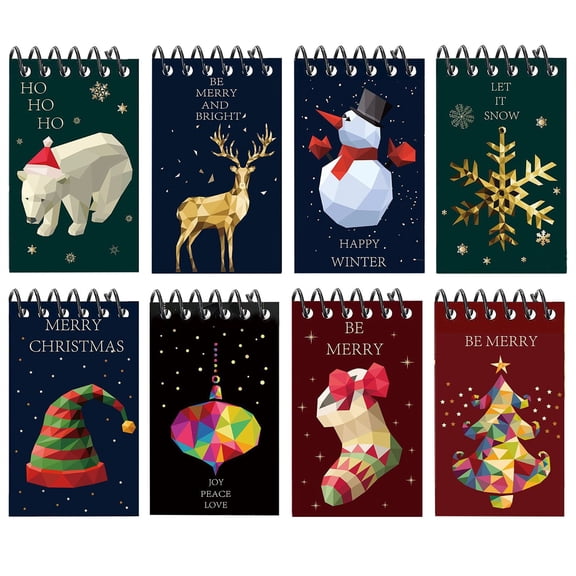 Festive Christmas Notebook For Daily Notes