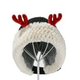 thumbnail image 1 of Festive Christmas Santa Hat with White Brim for Holiday Parties Giving Kindness New Year Party Cosplay Accessories, 1 of 9