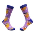 thumbnail image 1 of Festive Christmas Sloth Socks from the Sock Panda (Adult Large - Men's Shoe Sizes 8-12), 1 of 3