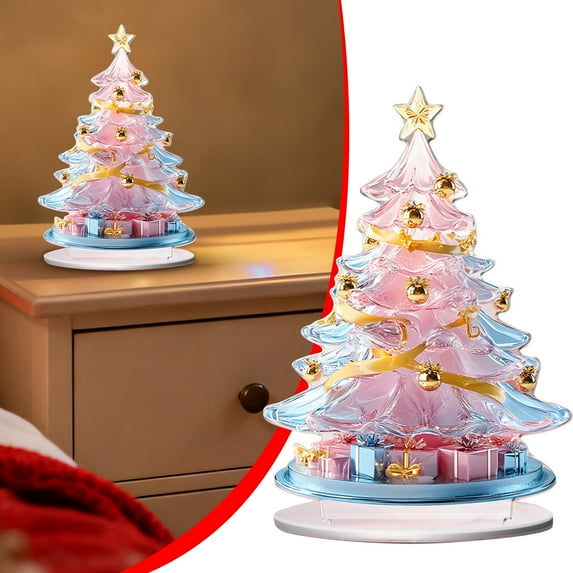 Festive Christmas Tabletop Decor, Acrylic Holiday Home Accents, Merry Themed Display Pieces, Seasonal Decorative Centerpiece, Dining Table Arrangement, Winter Festival Ornaments