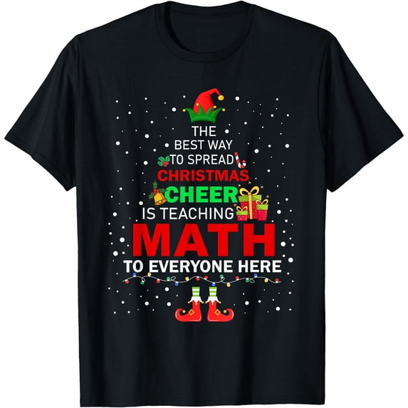 Festive Christmas Tree Design T-Shirt for Spreading Holiday Cheer