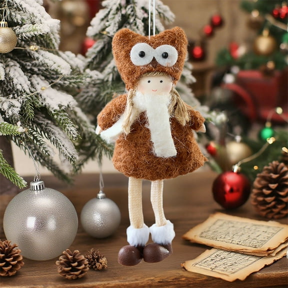 Festive Christmas Tree Ornaments Hanging Decorations,15x8 inch Lightweight Foam Pendant for Xmas Holiday Home Party Decoration,Bulk Seasonal Supplies for Indoor Outdoor