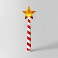 thumbnail image 1 of Festive Christmas Wand Controller - Tree-Shaped Design with Golden Star Light for Holiday Decor, 1 of 5