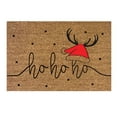 thumbnail image 1 of Festive Christmas Welcome Doormat with Holiday Greeting - Non- Indoor/Outdoor Entry Mat, Great Housewarming Gift for Seasonal Celebrations,D, 1 of 7