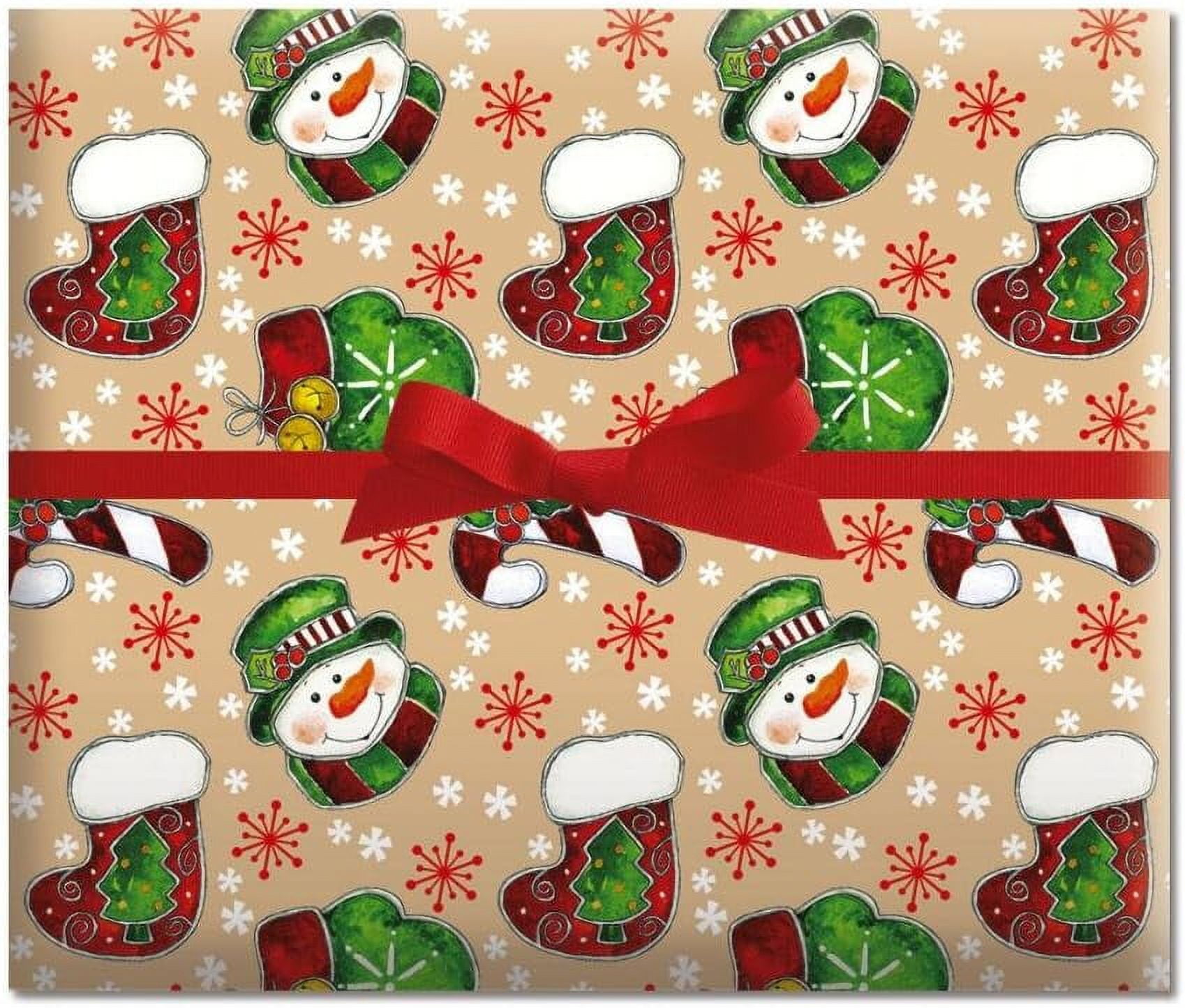 Country Christmas Wrapping Paper 