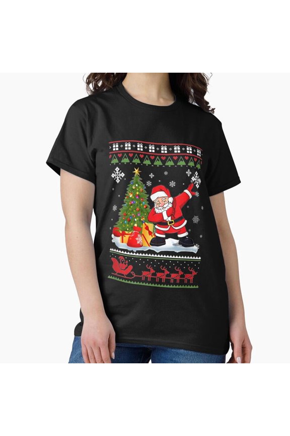 Festive Dab Boys Crew Brings Fun Holiday Christmas Dance Cheer Unisex T-Shirt, up to size 5XL