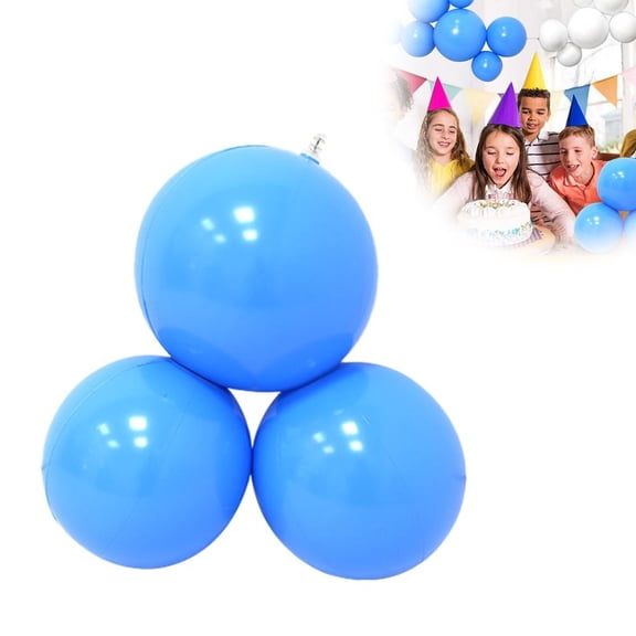 Festive Decoration Ball Set, Made of PVC, 43in Linked PVC Balloons, for Holiday and Party Decor
