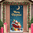 thumbnail image 1 of Festive Design Merry Christmas Banner Decorative Graphics Christmas Party Backdrop Holiday Decoration for Winter Celebration Family Gathering Festive Event, 1 of 9