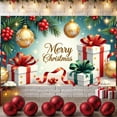 thumbnail image 1 of Festive Design Merry Christmas Decorative Elements Gift Boxes Ornaments for Holiday Celebration Seasonal Party Indoor Decor, 1 of 9