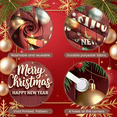 thumbnail image 1 of Festive Design Merry Christmas New Year Background Decor Snowman Holiday Banner for Celebration Indoor Decoration Party, 1 of 9
