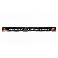 thumbnail image 1 of Festive Design Merry Christmas Santa Claus Snowman Holiday Banner for Christmas Party Decorations Winter Celebration, 1 of 9
