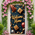 thumbnail image 1 of Festive Design Welcome Home Decorative Banner Gift Box Theme Streamer Party Decoration for Home Party Indoor Event, 1 of 8