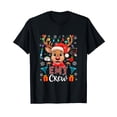 thumbnail image 1 of Festive EMT Crew Christmas Reindeer T-Shirt for Proud Nurses and Holiday Cheer, 1 of 5