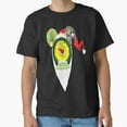 thumbnail image 1 of Festive Ears Holiday Icon Cute Winter Graphic Statement Unisex T-Shirt, up to size 5XL, 1 of 2