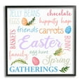 thumbnail image 1 of Festive Easter Activity Sign Patterned Eggs Motif Inspirational Graphic Art Framed Art Print Wall Art, 1 of 5