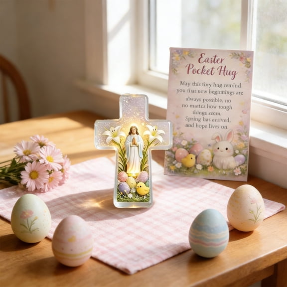 Festive Easter Animal Pocket Cards for Greeting, Creative Holiday Gift for Spring, Animal Theme Greeting Card for Teachers and Mentors as Grateful Seasonal Celebration Token, by UKHBMC