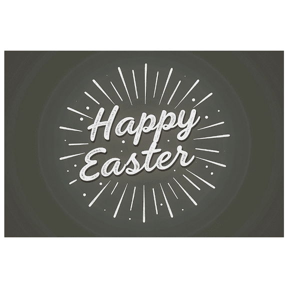 Festive Easter Themed Banner with Star and Sparkle Elements Happy Easter Background Party Decoration Photography Props Backdrop Easter Celebration Decor Supplies