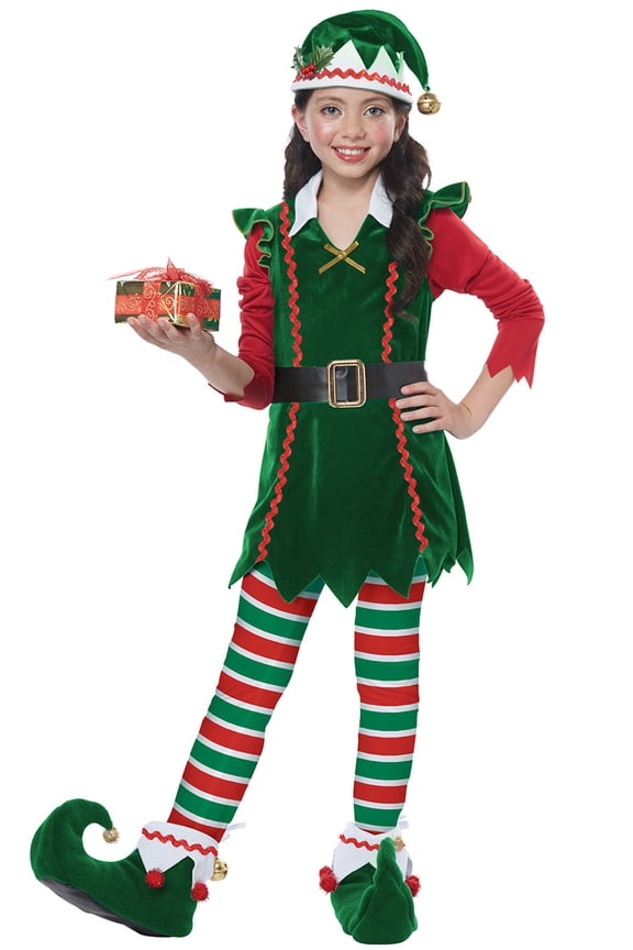 Festive Elf Child Costume