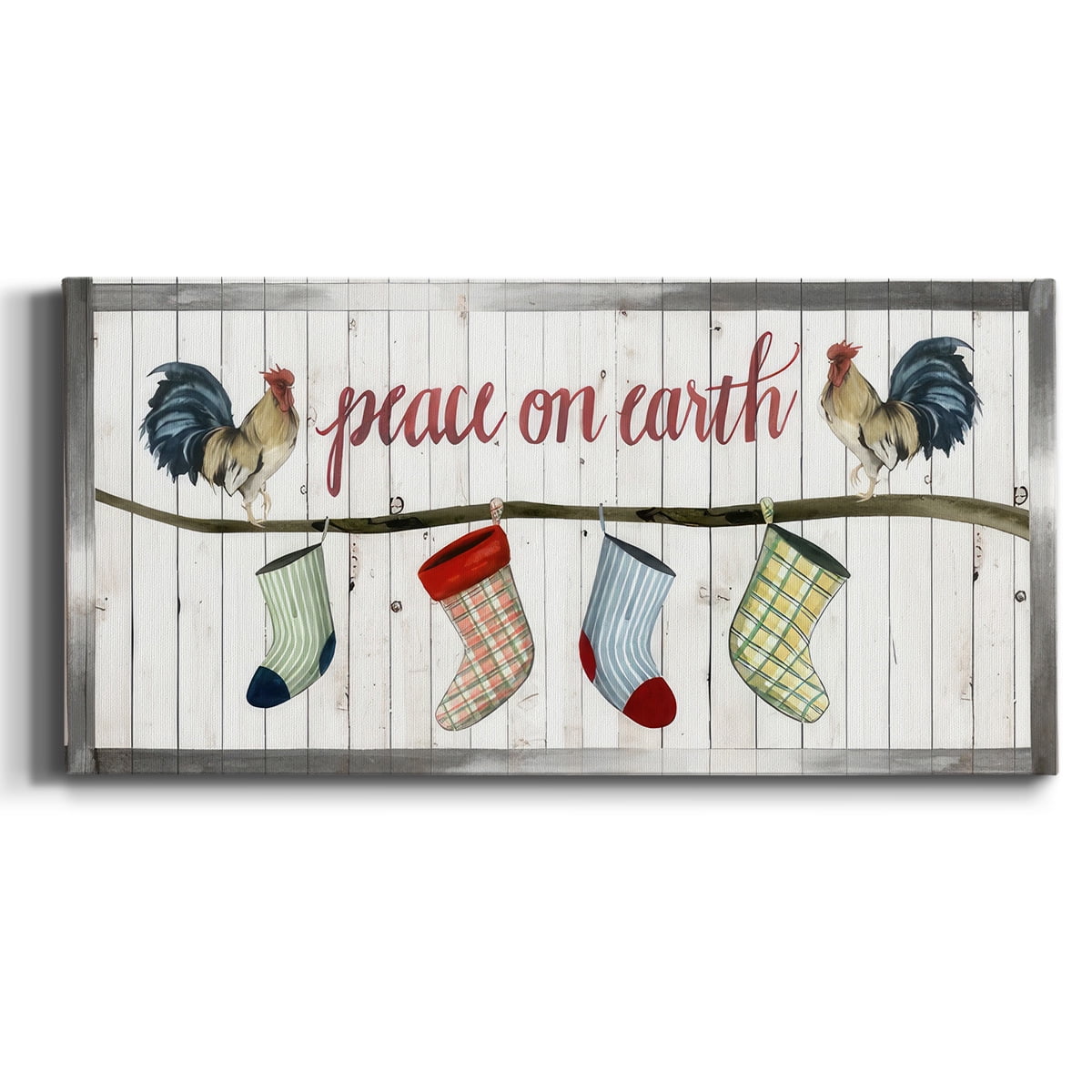 Festive Farm Collection C- Gallery Wrapped Canvas