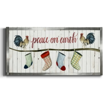Festive Farm Collection C- Gallery Wrapped Canvas