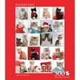 thumbnail image 1 of Festive Felines 500 Piece Glitter Puzzle, 1 of 2